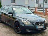 Gebraucht BMW 525 197 PS (144 kW) 2008 Schwarz Kombi