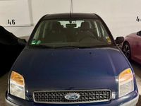 Gebraucht Ford Fusion Style 80 PS (58 kW) 2009 Blau Kleinwagen