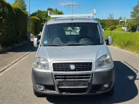 Gebraucht Fiat Doblò 101 PS (74 kW) 2009 Silber Van / Kleinbus