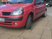 Gebraucht Renault Clio II 75 PS (55 kW) 2004 Rot Limousine
