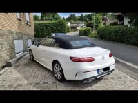 Gebraucht Mercedes E220 AMG line 194 PS (142 kW) 2018 Weiß Cabrio