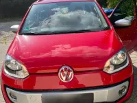 Gebraucht VW cross up! 75 PS (55 kW) 2014 Rot Kleinwagen