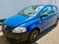 Gebraucht VW Fox 60 PS (44 kW) 2011 Blau Kleinwagen