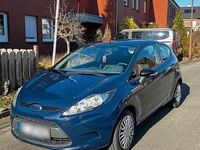 Gebraucht Ford Fiesta 60 PS (44 kW) 2010 Blau Kleinwagen