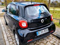 Gebraucht Smart ForFour Passion 71 PS (52 kW) 2015 Schwarz Kleinwagen