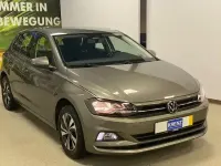 Gebraucht VW Polo Comfortline 116 PS (85 kW) 2021 Limestone grey metallic (metallic) Kleinwagen