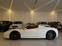 Gebraucht Ferrari 458 570 PS (419 kW) 2014 Weiß Cabrio