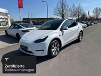 Gebraucht Tesla Model Y Long Range AWD 258 kW (351 PS) 2021 Weiß SUV