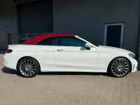 Gebraucht Mercedes C220 AMG line 194 PS (142 kW) 2022 Weiß Cabrio
