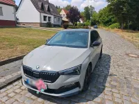 Gebraucht Skoda Scala Monte Carlo 110 PS (80 kW) 2021 Grau Kleinwagen