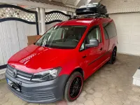 Gebraucht VW Caddy 75 PS (55 kW) 2017 Rot Van / Kleinbus