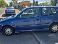 Gebraucht VW Polo 60 PS (44 kW) 1998 Blau Kleinwagen