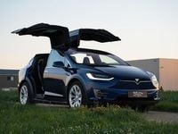 Usado Tesla Model X 386 kW (525 CV) 2018 Azul SUV
