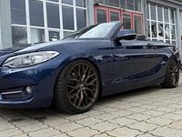Second-hand BMW 220 190 CP (139 kW) 2016 Albastru Cabrio