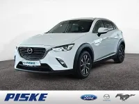 Gebraucht Mazda CX-3 Sports-Line 120 PS (88 kW) 2018 Weiß SUV