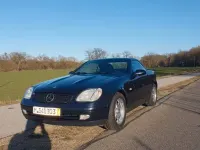 Gebraucht Mercedes SLK200 136 PS (100 kW) 1999 Blau Cabrio