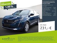 Gebraucht Peugeot 3008 Active 131 PS (96 kW) 2023 Lackierung blau celebes/metallic klarlack Limousine