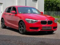 Gebraucht BMW 114 102 PS (75 kW) 2012 Rot Kleinwagen