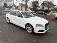 Używany Audi A4 S-Line 220 KM (161 kW) 2018 Biały Sedan/Limuzyna