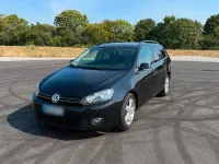 Gebraucht VW Golf VI 105 PS (77 kW) 2011 Schwarz Kombi