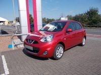 Gebraucht Nissan Micra Acenta 80 PS (58 kW) 2016 Rot metallic Kleinwagen