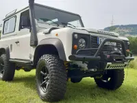 Gebraucht Land Rover Defender 122 PS (89 kW) 1998 Weiß SUV