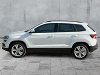 Gebraucht Skoda Karoq 150 PS (110 kW) 2021 Moonweiss metallic SUV