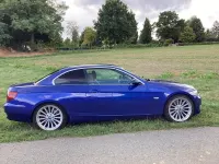 Gebraucht BMW 330 180 PS (132 kW) 2009 Blau Cabrio