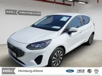 Gebraucht Ford Fiesta Titanium 125 PS (91 kW) 2022 Weiß Kleinwagen