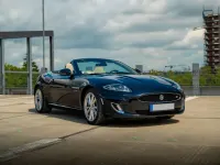 Gebraucht Jaguar XKR 510 PS (375 kW) 2012 Blau Cabrio
