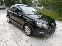 Gebraucht VW Polo Match 90 PS (66 kW) 2012 Schwarz Kleinwagen
