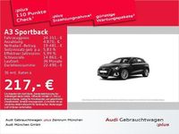 Gebraucht Audi A3 Sportback e-tron Advanced 204 PS (150 kW) 2022 Schwarz Kleinwagen