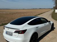 Gebraucht Tesla Model 3 Performance 392 kW (534 PS) 2022 Weiß Limousine