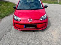 Gebraucht VW up! 60 PS (44 kW) 2013 Rot Kleinwagen