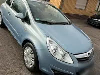 Gebraucht Opel Corsa 80 PS (58 kW) 2008 Blau Kleinwagen