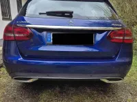 Gebraucht Mercedes C200 184 PS (135 kW) 2019 Blau Kombi
