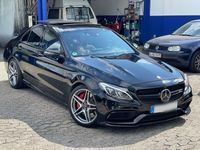 gebraucht Mercedes C63S AMG Mercedes-AMG Night/360/Desingo/HUD/Pano/