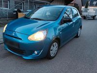 Gebraucht Mitsubishi Space Star 71 PS (52 kW) 2015 Blau Kleinwagen