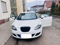 Gebraucht Seat Leon 2009 Weiß Kleinwagen