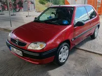 Gebraucht Citroën Saxo 60 PS (44 kW) 2002 Rot Kleinwagen