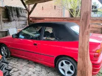 Gebraucht Ford Escort Cabriolet 105 PS (77 kW) 1991 Rot Cabrio