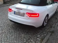 Gebraucht Audi A5 Cabriolet S-Line 190 PS (139 kW) 2016 Weiß Cabrio