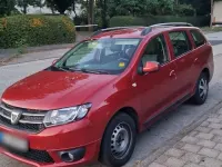 Gebraucht Dacia Logan MCV 90 PS (66 kW) 2014 Rot Kombi