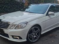 Gebraucht Mercedes E500 AMG 388 PS (285 kW) 2011 Weiß Limousine