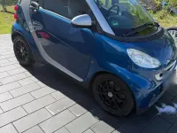 Gebraucht Smart ForTwo Cabrio Passion 71 PS (52 kW) 2010 Blau Cabrio