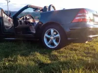 Gebraucht Mercedes SLK320 230 PS (169 kW) 2001 Schwarz Cabrio