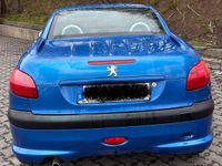 Gebraucht Peugeot 206 CC 109 PS (80 kW) 2003 Blau Cabrio