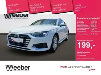 Gebraucht Audi A4 Advanced Plus 204 PS (150 kW) 2023 Gletscherweiß (metallic) Kombi