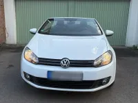 Gebraucht VW Golf Cabriolet 122 PS (89 kW) 2013 Weiß Cabrio