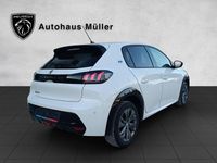 Gebraucht Peugeot e-208 Allure 100 kW (136 PS) 2023 Schwarz Kleinwagen